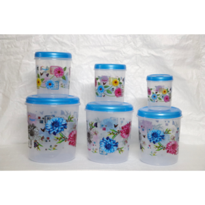 STORE KING 6 PCS SET CONTAINER SET (BLUE) 1 TO 10 KG