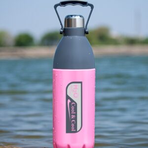 COOL FRESH DOUBLE INSULATED WALL WITH HANDLE 1700 ML WATER BOTTLE (BLUE/PINK/RED)