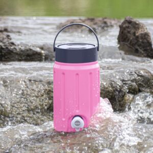 COOL KING INSULATED WATER JUG 2500-ML (PINK/GREEN)