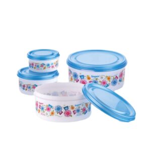 FOOD SAVER 4 PCS CONTAINER SET (BLUE)