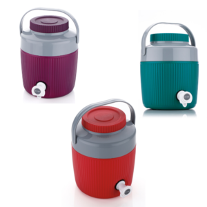 DOLPHIN INSULATED WATER JUG 3000-ML (RED/GREEN/PURPLE)